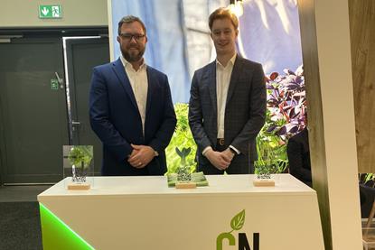 Ian Botes (left) and James Taylor of CN Seeds at Fruit Logistics 2026