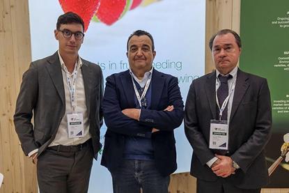 ((l-r)Federico Stanzani, CIV's commercial director; Mauro Grossi, chairman and Dario Lezziero, general secretary