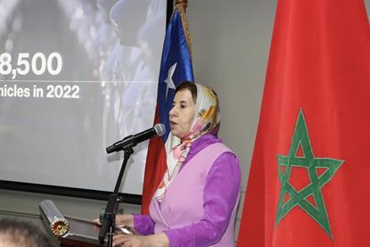 Morocco’s ambassador to Chile, Kenza El-Ghali