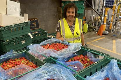 The change has allowed FareShare to redistribute significant volumes of berries