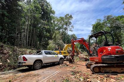 Palmerston Highway Queensland 2023 Tropical Cyclone Jasper
