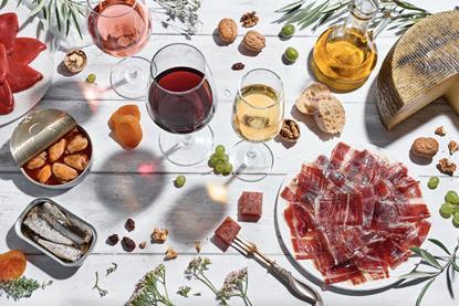 Spanish food and wine