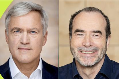 Frans Muller and Thierry Garnier Ahold Delhaize