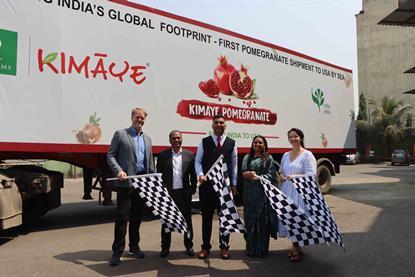 INI Farms Kimaye pomegranate export to US
