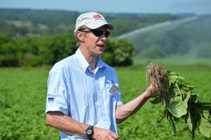Potato agronomist Mark Stalham