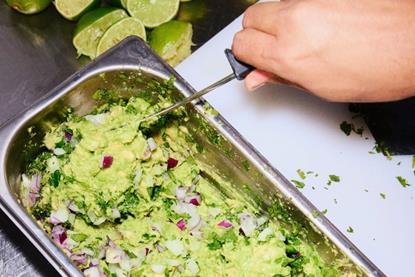 Tortilla customers can help themselves to free guac for one day
