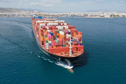 Container ship Adobe Stock