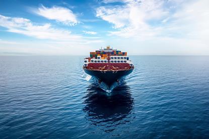 Reefer containers aboard a Great White Fleet vessel