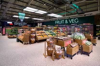 The new store in Godalming is suited to weekly family shopping