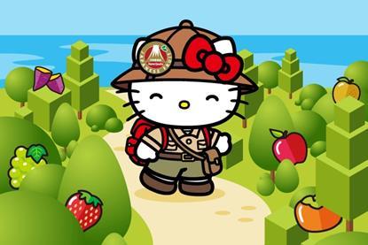 Japan Hello Kitty fruit hunt
