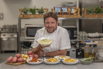 James Martin has been closely involved in developing the new range