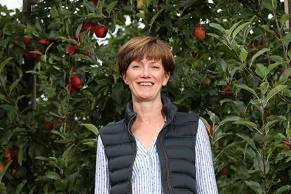 Ali Capper is switching her focus from apples and pears to berries in November
