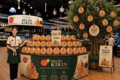 MyFruit Kirin Melon display