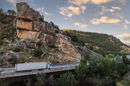 refrigerated truck Spain Adobe Stock