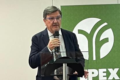 Fepex-Präsident Cecilio Peregrín González