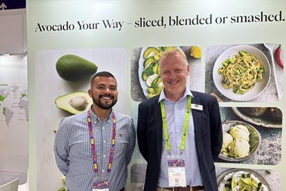 Hans Boyum (right) and Diego Vásquez spoke to Fruitnet at Asia Fruit Logistica in Hong Kong