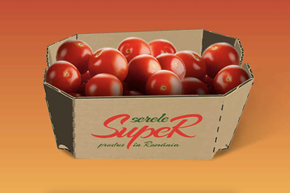 DS Smith Serele SupeR Cherry tomato packaging Romania