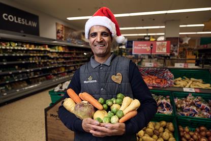 Supermarkets slashed the price of Christmas veg