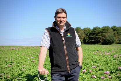 William Shakeshaft says climate change is making UK potato production financially precarious