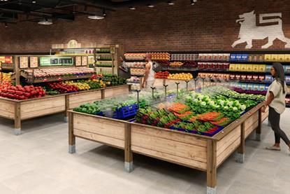 Delhaize fresh produce department