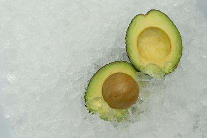 Frozen avocado