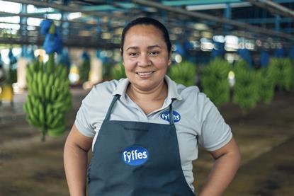 Fyffes female employee banana packhouse