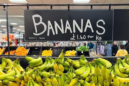 Bananas supermarket UK