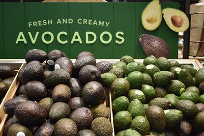 GB avocados Marks and Spencer