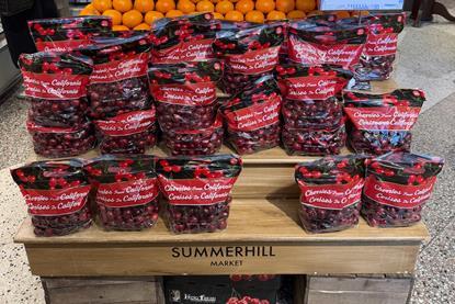 CA Californian cherries Toronto