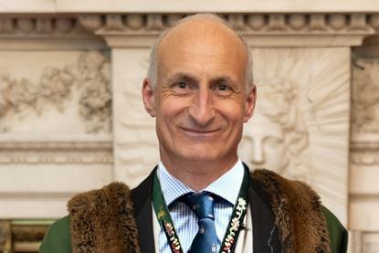 Chris Newenham took office as Master Fruiterer on 23 January