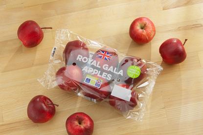 A Lidl Royal Gala pack