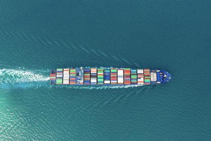 Container ship