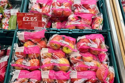 GB Apples Pink Lady packaging