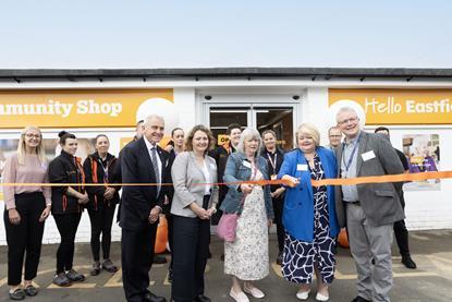McCain's partnership with Community Shop Eastfield began two years ago