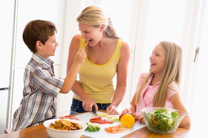 Healthy eating family Adobe Stock