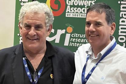 Deon Joubert Jose Antonio Garcia Fernandez CGA Citrus Summit 2025