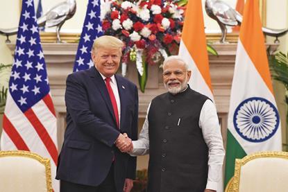 US President Donald Trump and Indian Prime Minister Narendra Modi