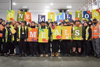 Fresh Direct City Harvest one million meals