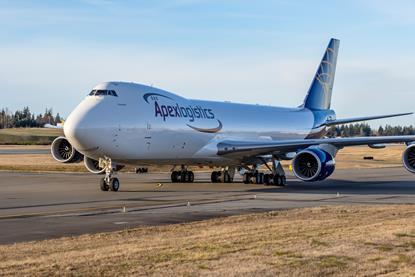 Apex Logistics plane