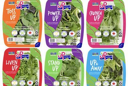 Up Vertical Farms leafy greens Oppy