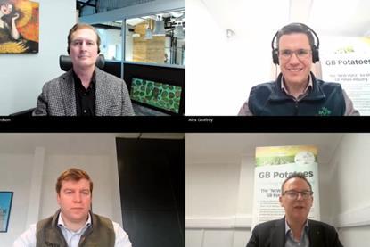 Alex Godfrey, Blair Richardson and Rory Gibson took part in the webinar