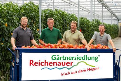 v.l. David Wehrle, Mathias Rückert, Clemens Blum, Tobias Jörg