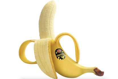 Del Monte Honeyglow Banana peeled