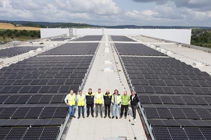 Größte PV-Anlage der Edeka Minden-Hannover