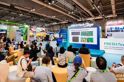 The FreshTech stage was well attended in its inaugural year