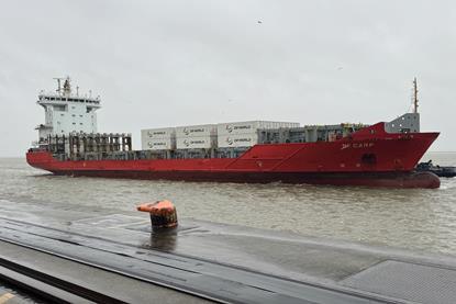 First DP World Atlas service arrives at London Gateway from Morocco