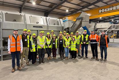 The GB Potatoes Industry Development Programme cohort during a visit to Haith