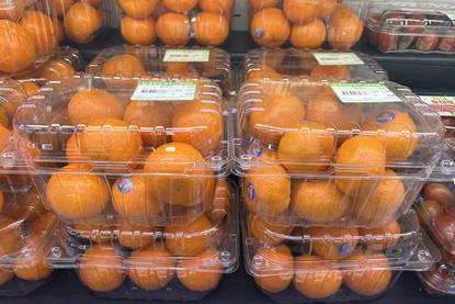 Mandarins, same place and SKU but different brands