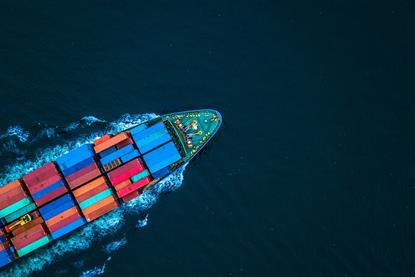 Generic birds eye view ship Adobe