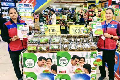 Chilean kiwifruit in Goa